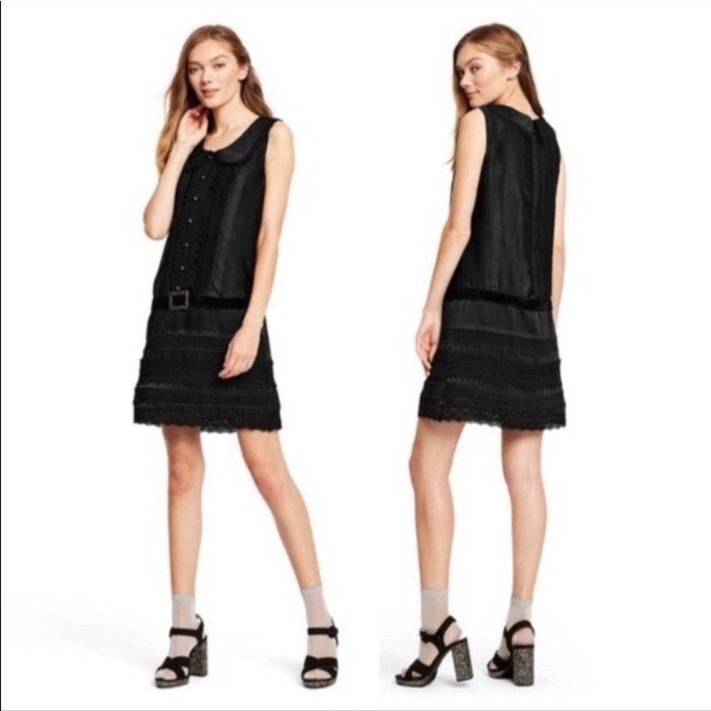 ANNA SUI BLACK DRESS